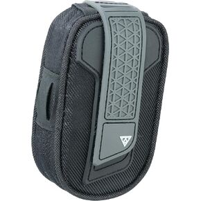 Topeak Tri-Backup Spare Road Inner Tube Bag, Black, 12.2 x 6.8 x 4.4 cm / 4.8" x 2.7" x 1.7"