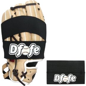 Baseball Glove Wrap, Softball and Baseball Glove Strap for Quick Pocket Formation, Eliminates The Need for Steam or Hot Water Break-in, Easy to Put on and Remove, Fits All Glove Sizes