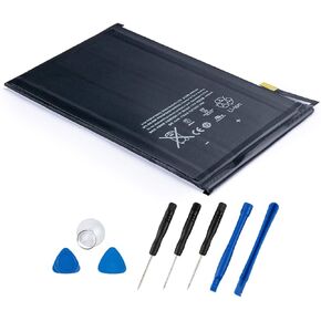 REYTRIC Replacement Battery Compatible iPad Mini 1 1st Generation iPad Mini A1432 A1454 A1455 A1445 with Installation Tools 3.72V 4440mAh 16.5Whr