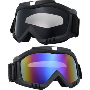 Dirt Bike Goggles,Goggles Motocross for Adults Men Women Kids,atv,ski,Helmet,riding,Windproof,dirtbike goggles