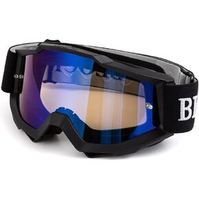 APEBAZY Vintage Motorcycle Goggles Steampunk Goggles Ski Goggle Dirk Bike Goggles Riding Touring Motorcycle Goggles