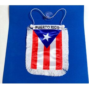 Puerto Rico Flag Collection Boricua Puerto Rican Decoration accessories - Add Vibrant Pride to Cars, Homes, Walls, and Doors