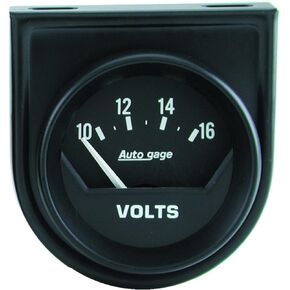AUTO METER 2362 Autogage Electric Voltmeter Gauge, Regular, 2.3125 in.