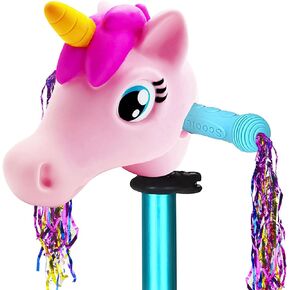 Kid's Bike Streamers| Colorful Ribbons Tassel & Unicorn | Dinosaurs Head Decoration Toys Gifts for Toddlers Kids Scooter| Bike| Bicycle| Jump Stick