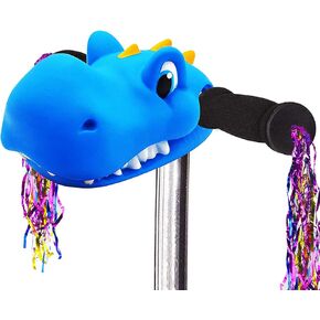 Kid's Bike Streamers| Colorful Ribbons Tassel & Unicorn | Dinosaurs Head Decoration Toys Gifts for Toddlers Kids Scooter| Bike| Bicycle| Jump Stick