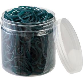 600Pcs 1inch Small Rubber Bands Stretchable Rubber Elastics Bands General Purpose Elastic Stretchable Bands Sturdy Rubber Bands for Home, Office, School, Stationery Supplies (White)