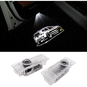 2Pcs Car Door Logo Lights Compatible with BMW X3 G01 2018-2023 Car Accessories Welcome Courtesy Projector Light LED Ghost Shadow Lights Puddle Lamp (G01, X3)