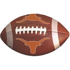 9 Inch Longhorn Football Logo Decal UT University of Texas Longhorns TX Removable Wall Sticker Art NCAA Home Room Decor 9 1/2 by 5 1/2 Inches