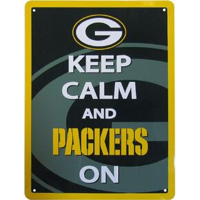 Siskiyou NFL Unisex Keep Calm Sign