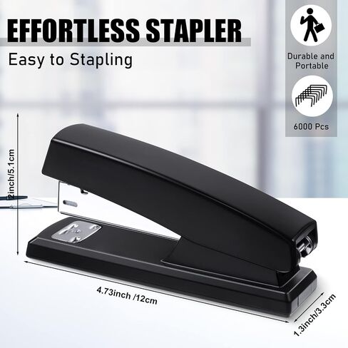 10 Pcs Tape Dispenser Staplers for Desk with Staples and White Tapes 25 Sheet Capacity School Office Stapler in Saudi Arabia