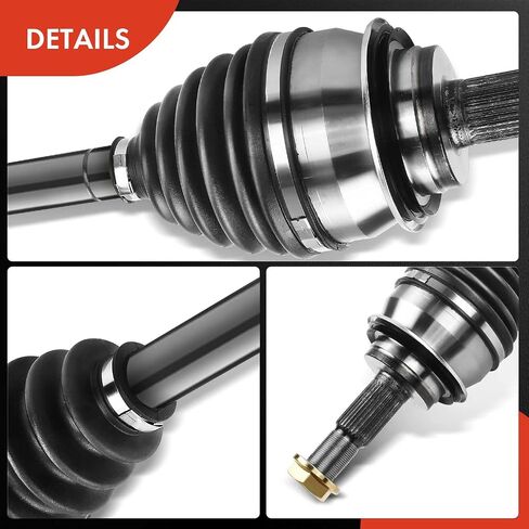 A-Premium CV Drive Axle Shaft Assembly Compatible with Toyota & Lexus Models - 4Runner 2003-2022, Tacoma 2005-2020, FJ Cruiser 2007-2014, GX460 2010-2022, GX470 2003-2009 - Front Left or Right in Saudi Arabia