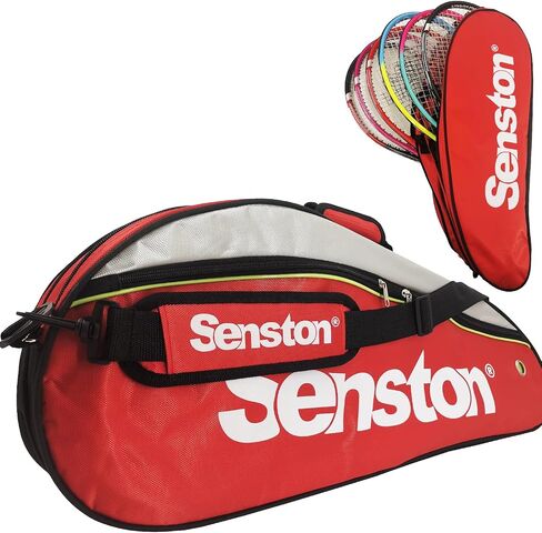 Senston Tennis/Badminton Racket Bag,Single Shoulder Racket Bag 6 Racquet Bag,Waterproof And Dustproof. in Saudi Arabia