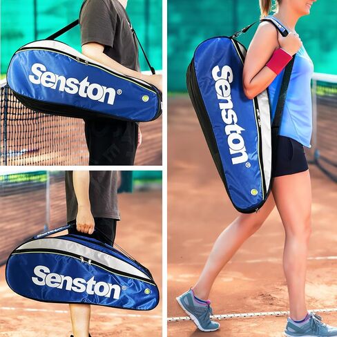 Senston Tennis/Badminton Racket Bag,Single Shoulder Racket Bag 6 Racquet Bag,Waterproof And Dustproof. in Saudi Arabia