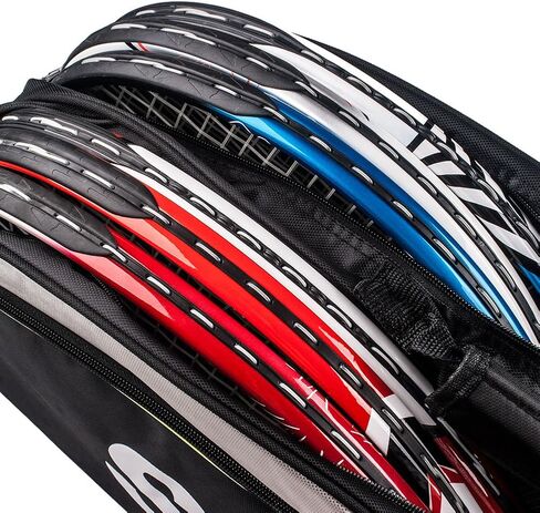 Senston Tennis/Badminton Racket Bag,Single Shoulder Racket Bag 6 Racquet Bag,Waterproof And Dustproof. in Saudi Arabia