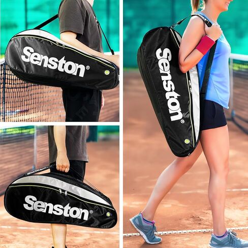 Senston Tennis/Badminton Racket Bag,Single Shoulder Racket Bag 6 Racquet Bag,Waterproof And Dustproof. in Saudi Arabia
