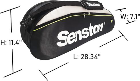 Senston Tennis/Badminton Racket Bag,Single Shoulder Racket Bag 6 Racquet Bag,Waterproof And Dustproof. in Saudi Arabia