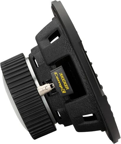 مضخم صوت KICKER CompC مقاس 8 بوصات (20 سم)|50CWCS84|SVC 4 أوم|ذروة 400 واط|200 واط RMS|تبريد الهواء القسري|زيادة الرحلات|سيارة، شاحنة، سيارات الدفع الرباعي، UTV in Saudi Arabia