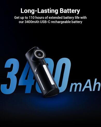 Magicshine SEEMEE DV ضوء خلفي للكاميرا، 1080P 146 درجة | USB-C قابل للشحن | بطارية 3400 مللي أمبير في الساعة وقت تشغيل يصل إلى 110 ساعات | IPX6 مقاوم للماء من الألومنيوم للدراجة الخلفية لراكبي الدراجات على الطرق الحضرية in Kuwait