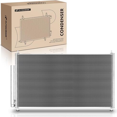 A-Premium Air Conditioning A/C Condenser Compatible with 2011-2017 Honda Odyssey V6 3.5L, Replace# 80110TK8A01, 80110SK8A01 in Saudi Arabia