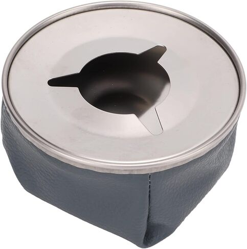 كيس فول كيس الرمل منفضة سجائر مقاومة للرياح منفضة سجائر سجائر سيجار علبة رماد كبيرة من الفولاذ المقاوم للصدأ جلد البولي يوريثان أزرق للسفن واليخوت RVs in Kuwait