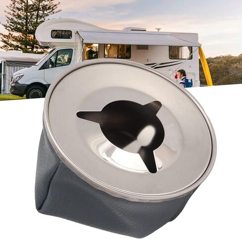 كيس فول كيس الرمل منفضة سجائر مقاومة للرياح منفضة سجائر سجائر سيجار علبة رماد كبيرة من الفولاذ المقاوم للصدأ جلد البولي يوريثان أزرق للسفن واليخوت RVs in Kuwait