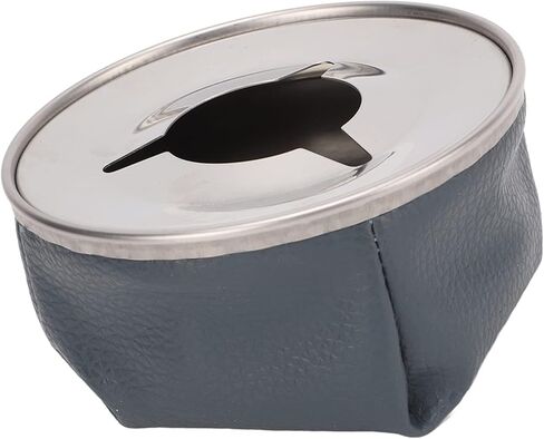 كيس فول كيس الرمل منفضة سجائر مقاومة للرياح منفضة سجائر سجائر سيجار علبة رماد كبيرة من الفولاذ المقاوم للصدأ جلد البولي يوريثان أزرق للسفن واليخوت RVs in Kuwait