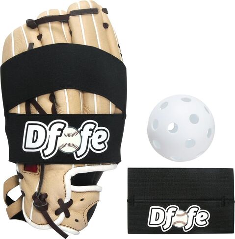 Baseball Glove Wrap, Softball and Baseball Glove Strap for Quick Pocket Formation, Eliminates The Need for Steam or Hot Water Break-in, Easy to Put on and Remove, Fits All Glove Sizes in Saudi Arabia