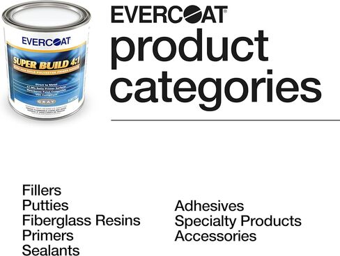 Evercoat Super Build 4:1 Polyester Primer Surfacer for Aluminum, Fiberglass & More - 128 Fl Oz in Saudi Arabia