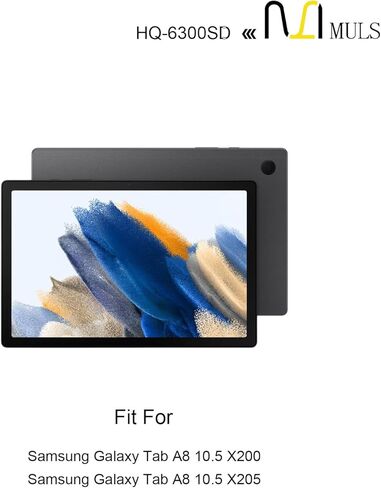 بديل بطارية MULS HQ-6300SA HQ-6300SD لجهاز Samsung Galaxy Tab A8 10.5 بوصة SM-X200 SM-X205 SM-X200N SM-X205N SM-X205NZAAEUE SM-X200NZAAEUA Tablet Cellular LTE WiFi 3GB 4GB 32GB 64GB 128GB in Kuwait