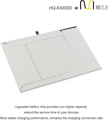 بديل بطارية MULS HQ-6300SA HQ-6300SD لجهاز Samsung Galaxy Tab A8 10.5 بوصة SM-X200 SM-X205 SM-X200N SM-X205N SM-X205NZAAEUE SM-X200NZAAEUA Tablet Cellular LTE WiFi 3GB 4GB 32GB 64GB 128GB in Kuwait