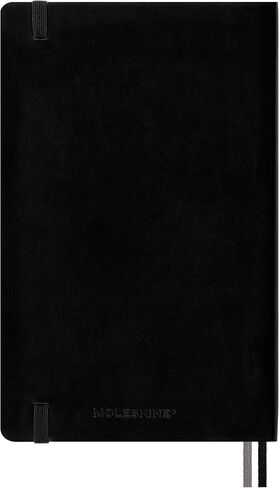 Moleskine Classic Expanded Notebook, Soft Cover, Large (5" x 8.25") Ruled/Lined, Black, 400 Pages in Saudi Arabia