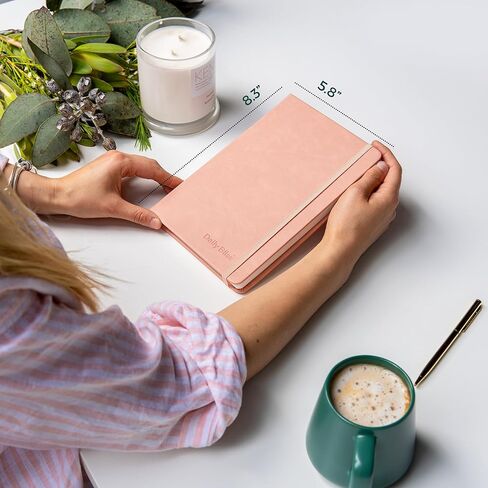 Daily Bliss Stone Paper Journal Premium A5 Hardcover Vegan Leather Notebook Journal | 160 Pages | Premium Quality Professional Notebook For Men and Women |Comes With Gift Box Waterproof Notebook in Kuwait