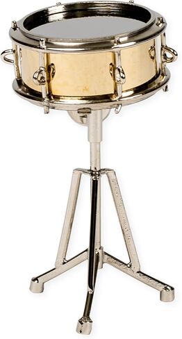 طبل كمين مصغر طبق الأصل بلون خشبي فاتح 1.5 × 3 مغناطيس ثلاجة من الراتنج in Kuwait