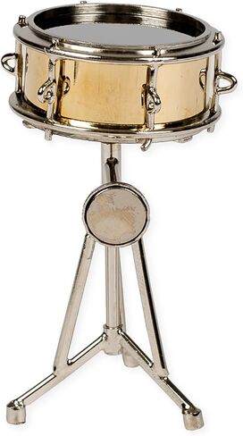 طبل كمين مصغر طبق الأصل بلون خشبي فاتح 1.5 × 3 مغناطيس ثلاجة من الراتنج in Kuwait