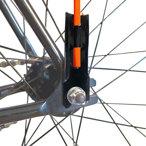 TRICEPLAY Dinosaur Bike/trike safety flags - High visibility, bike flag, Kid bike safety flag, Bike trailer flag, Bike visibility flag in Kuwait