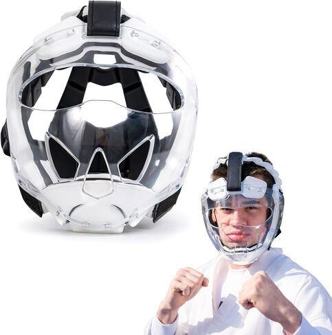 أغطية رأس قناع الكاراتيه من كيداو، أغطية رأس احترافية للفنون القتالية، محيط رأس قابل للتعديل، أغطية رأس كاراتيه سبارنج، حماية لجميع الأعمار in Kuwait