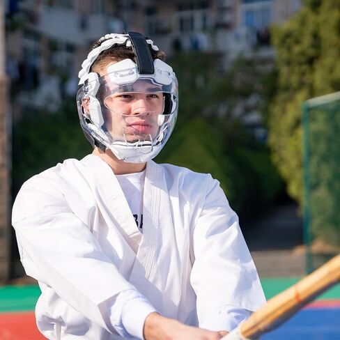 أغطية رأس قناع الكاراتيه من كيداو، أغطية رأس احترافية للفنون القتالية، محيط رأس قابل للتعديل، أغطية رأس كاراتيه سبارنج، حماية لجميع الأعمار in Kuwait