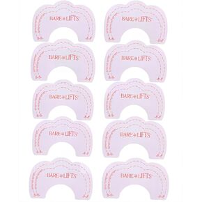 10 PCS Boob Tape,Breast Lift Tape for Large Breasts,Invisible Boobtape for A-D Cup
