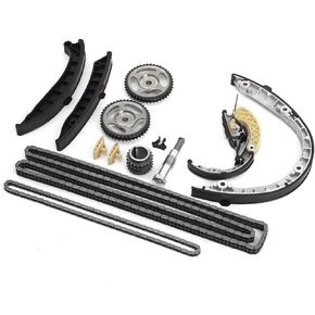 Engine Timing Chain Tensioner Guides Kit Fit for 2011-2016 Porsche Panamera 970 3.6L M46 / MCW.AA/MCX.NA Engine Aftermarket Parts Replace# 94610725800, 94610725801