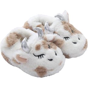 Baby Girls' Cartoon Indoor Anti Slip House Slippers