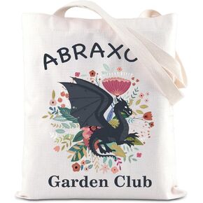 ENSIANTH Abraxos Garden Club Shoulder Bag Dragon Rider Gift TOG Inspired Gift Wing Leader Gift Fantasy Dragon Bookish Handbag