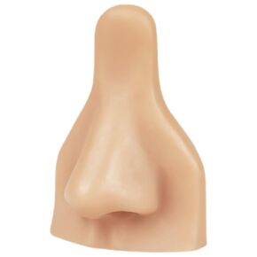 minkissy Multi Use Fake Nose Model for Piercing Practice Flexible Body Part Training Tool for Ear Piercing Kits Nose Piercing Kits and Jewelry Display Realistic Simulation for Novice Use