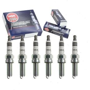 6 pc NGK Iridium IX Spark Plugs compatible with Dodge Journey 3.6L V6 2011-2019