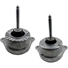2PCS Left + Right Engine Mount Set Compatible with Porsche 911 997 C2 C4 Turbo / Carrera 2005 2006 2007 2008 2009 2010 2011 2012 2013 for 99737504908 997 375 049 08