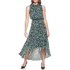 KARL LAGERFELD Women's Crepe Side Rouched Sheath Dress
