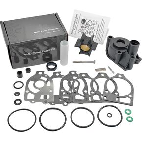 96148A8 Replace Mercruiser Out Drive Alpha One 1 Gen 1 Water Pump Impeller Repair Kit for Mercury Mariner 65-225 HP Outboards 96148Q8