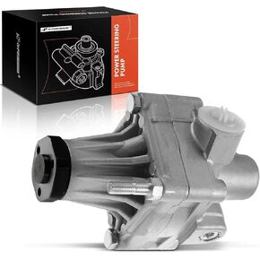 A-Premium Power Steering Pump Compatible with Porsche 924 1987-1988, 944 1983-1991, 968 1992-1995, 2.5L 2.7L 3.0L, Replace # 6532N, 94434743200