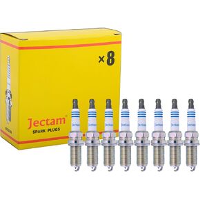 Automotive Replacement Spark Plugs LFR5AIX-11 8 Pack Iridium Spark Plugs 4469 LFR5AIX11 Compatible with 09-17 Chrysler 300, 08-09 Aspen, 09-17 Challenger, 08-17 Durango 4.7L 5.7L V8