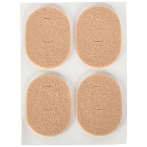 Medco Adhesive Hallux Pad, Felt, 1/8", Bag of 100