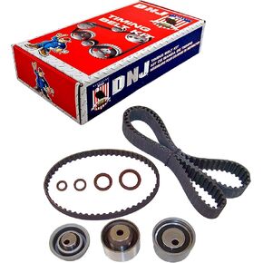 DNJ TBK155 Timing Belt Kit for 1993-2005 / Chrysler, Dodge, Mitsubishi/Eclipse, Galant, Outlander, Sebring, Stratus / 2.0L, 2.4L / SOHC / L4 / 16V, V / 122cid, 2351cc / 4G64 / VIN D, VIN G